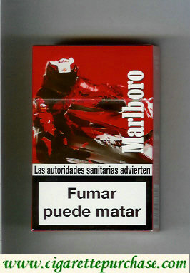 Marlboro collection design Racing Edition hard box cigarettes